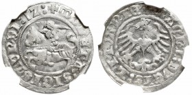 Sigismund I, Half-groat 1512, Vilnius - NGC MS65 MAX