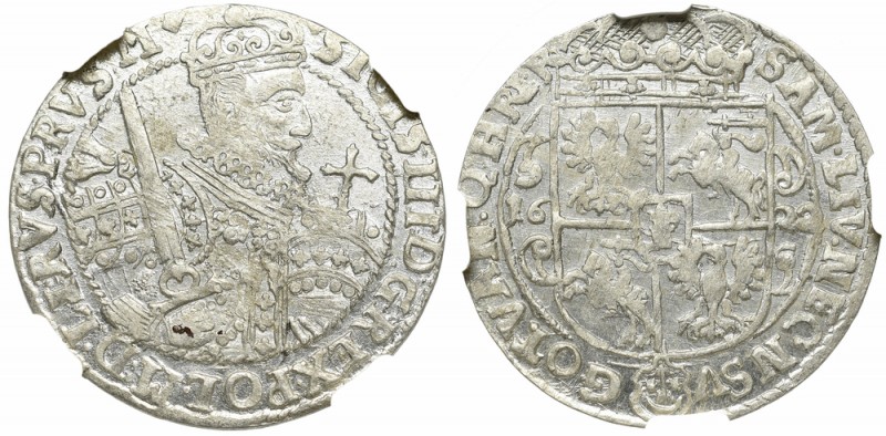 Sigismund III Vasa, Ort 1622, Bromberg - PRVS M NGC MS62
Zygmunt III Waza, Ort ...