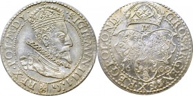 Sigismund III the Vasa, 6 groschen 1600, Marienburg R2
