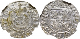 Sigismund III, 1/24 thaler 1617, Bromberg - NGC MS64 2-MAX