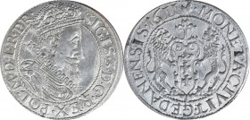 Sigismund III, 18 groschen 1611, Danzig R3