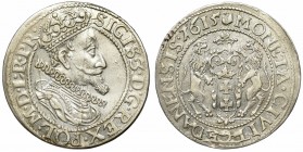 Sigismund III Vasa, Ort 1615, Danzig - old bust type D:G R2