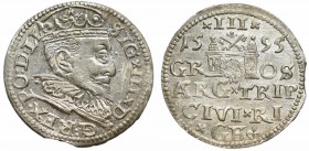 Sigismund III Vasa, 3 groschen 1595, Riga