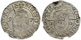Sigismundus Vasa as a king of Sweden, 1 öre 1597, Stockholm - NGC MS61 MAX