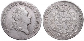 Stanislaus Augustus, 2 zloty 1774 AP R