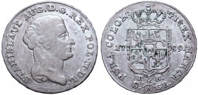 Stanislaus Augustus, 2 zloty 1789 EB R1