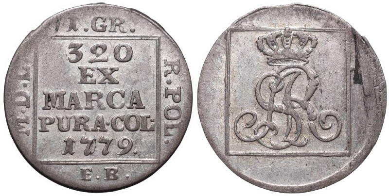 Stanislaus Augustus, Groschen 1779 E.B.
Stanisław August Poniatowski, Grosz 177...