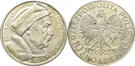 II Republic of Poland, 10 zloty 1933 Sobieski