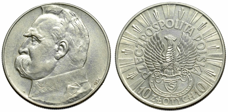 II Republic of Poland, 10 zloty 1934
II Rzeczpospolita, 10 złotych 1934 Strzele...