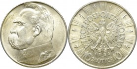 II Republic of Poland, 10 zloty 1936 Pilsudski - PCGS MS64