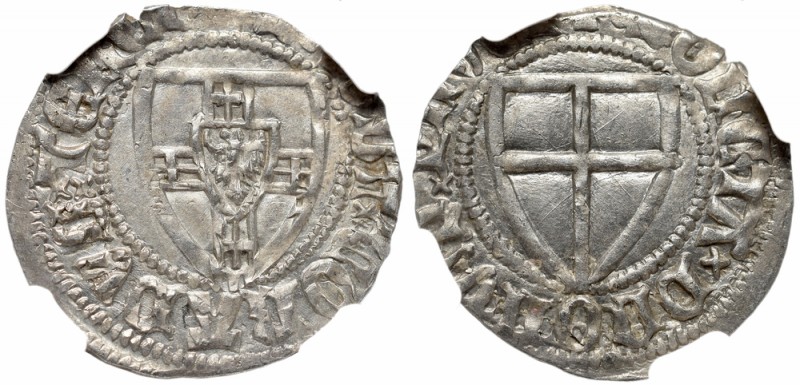 Teutonic Order, Conrad III von Jungingen, Solidus - NGC MS63
Zakon Krzyżacki, K...