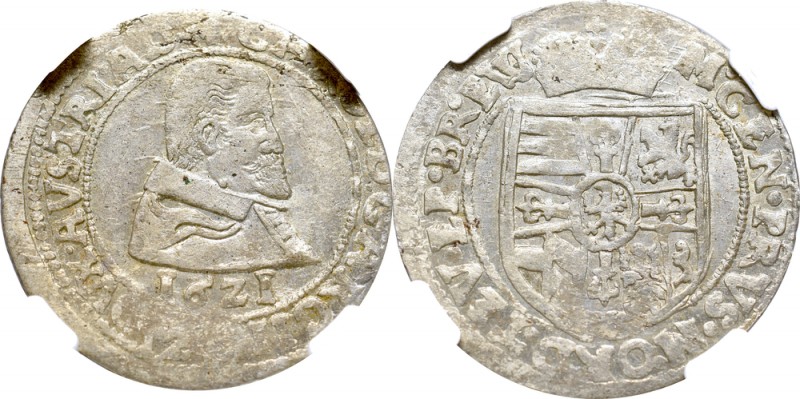 Schlesien, 24 kreuzer 1621 - NGC AU53
Śląsk, Karol Austriacki, 24 krajcary 1621...