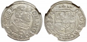 Schlesien, Johann Georg, 3 krezuer 1619, Jägerndorf - NGC MS61