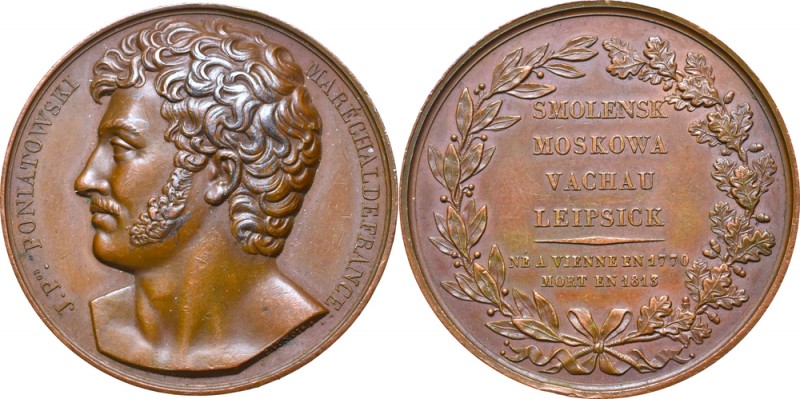 Poland, Medal prince J. Poniatowski 1813
Polska, Medal książę Józef Poniatowski...
