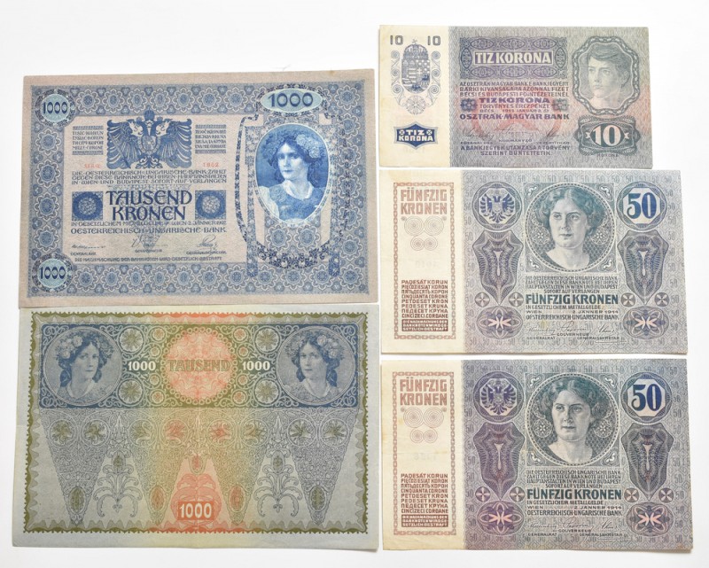 Collection of 97 pcs banknotes Czechoslovakia and Protectorat
Zbiór banknotów o...