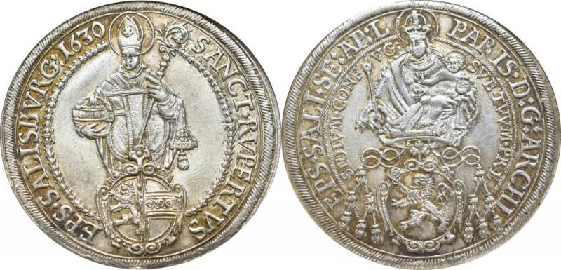 Austria, Bishopic of Salzburg, Thaler 1630 - NGC MS63
Austria, Biskupstwo Salzb...