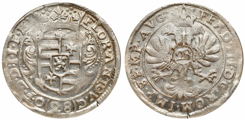 Germany, Emden, 28 stuber wo - NGC MS63
Niemcy, Emden, 28 stuber bez daty - NGC...