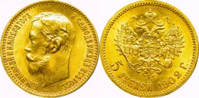 Russia, Nicholas II, 5 rouble 1902 AP