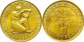 Switzerland, 100 francs 1939