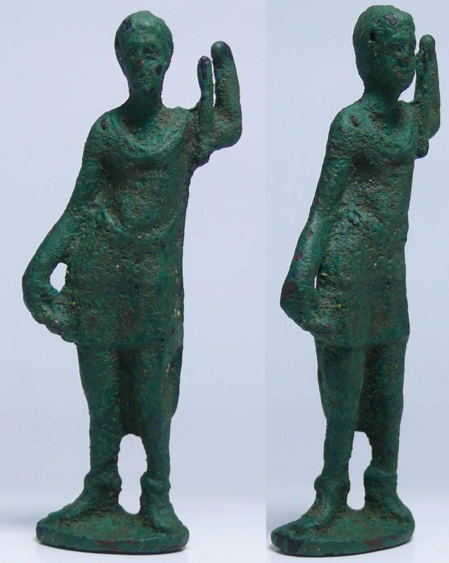 Romain - Statuette en bronze - 100 / 200 ap. J.-C.
Joli bronze représentant un ...