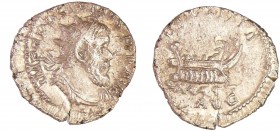 Postume - Antoninien (260-5, Cologne) - Galère
A/ IMP C POSTVMVS P F AVG Buste radié et drapé à droite. 
R/ LAETITIA AVG. Vaisseau à gauche.
SUP
C...