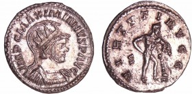Maximien Hercule - Aurélianus (287-289, Lyon)
A/ IMP C MAXIMIANVS P F AVG. Buste radié, drapé et cuirassé à droite. 
R/ VIRTVTI AVGG - S|-. Hercule ...