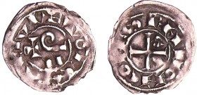 Languedoc - Toulouse - Raymond VII - Obole
Raymond V, VI, VII (1148-1249). A/ TOLOSA CIVI. Dans le champ, PAS, le P en forme de crosse. 
R/ RAMON CO...