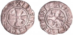 Picardie - Evêché de Beauvais - Henri de France - Denier
Henri de France (1149-1162). A/ HENRICVS EPS. Croix cantonnée de deux besants.
R/ BELVACENS...