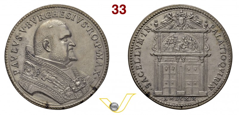 PAOLO V 1695/1621 1620 ANNO XVI RICONIO SUCCESSIVO per il completamento della Ca...