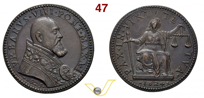 URBANO VIII 1623/1644 1625 ANNO II RICONIO SUCCESSIVO in commemorazione della el...