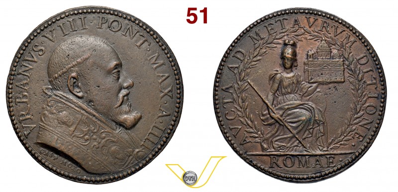 URBANO VIII 1623/1644 1626 ANNO IV RICONIO SUCCESSIVO per la devoluzione del duc...