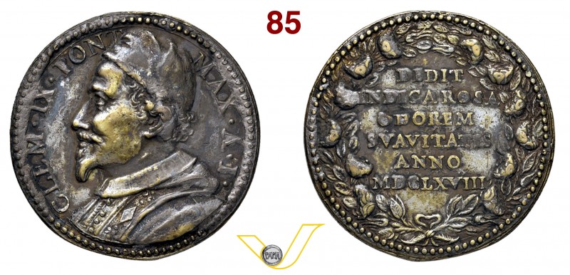 CLEMENTE IX 1667/1669 1668 ANNO I per la beatificazione di Rosa da Lima – D/ nel...
