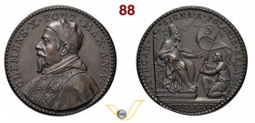 CLEMENTE X 1670/1676 1674 ANNO V RICONIO SUCCESSIVO DI PRIMO TIPO per l’arresto dell’avanzata dei Turchi (XIX secolo Mazio ) – D/ nel giro CLEMENS X P...