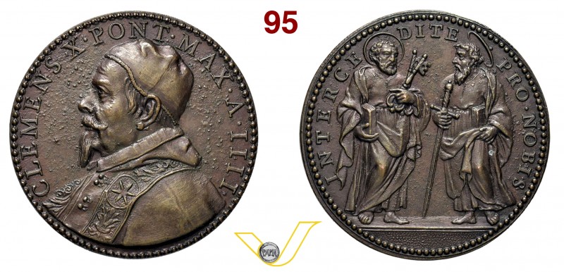 CLEMENTE X 1670/1676 1674 ANNO IV per la vittoria sull’esercito turco in Polonia...