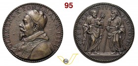 CLEMENTE X 1670/1676 1674 ANNO IV per la vittoria sull’esercito turco in Polonia – D/ nel giro CLEMENS X PONT MAX A IIII busto del Ponteficevolto a si...