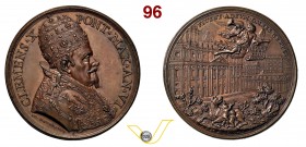 CLEMENTE X 1670/1676 1675 ANNO VI per l’indizione del Giubileo – D/ nel giro CLEMENS X PONT MAX AN VI busto del Pontefice volto a destra,mel taglio de...