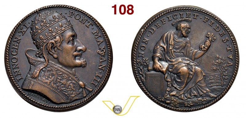 INNOCENZO XI 1676/1689 1679 ANNO III per la pace di Nimega – D/ nel giro INNOCEN...