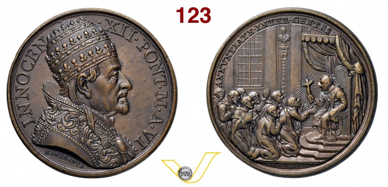 INNOCENZO XII 1691/1700 1697 ANNO VI RICONIO SUCCESSIVO per l’incentivazione dat...