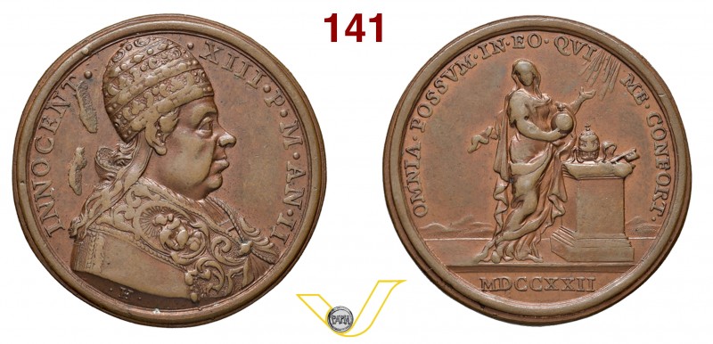 INNOCENZO XIII 1721/1724 1722 ANNO II per la conferma della condanna del Giansen...