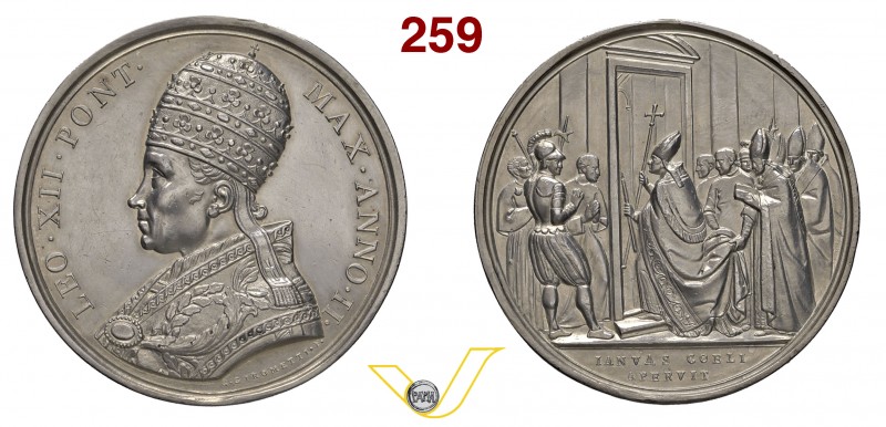 LEONE XII 1823/1829 1825 ANNO II per l’Anno Santo del 1825 – D/ nel giro LEO XII...