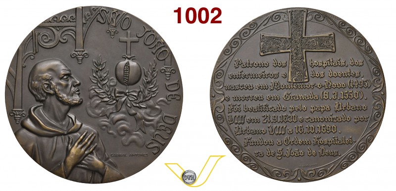 ALESSANDRO VIII 1689/1691 POSTUMA 1973 per la canonizzazione di Giovanni di Dio ...