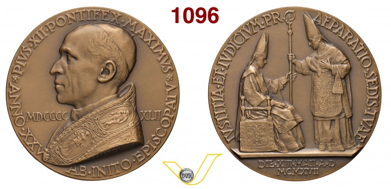 PIO XII 1939/1958 1942 ANNO IV (13/05/1942) per il venticinquesimo anniversario ...