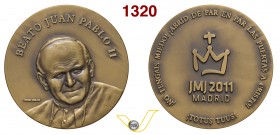 GIOVANNI PAOLO II 1978/2005 POSTUMA (01/05/2011) per la beatificazione del Pontefice e per la Giornata Mondiale della Gioventù a Madrid in Spagna – D/...