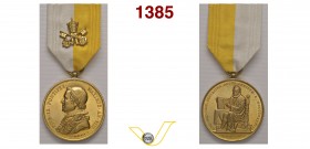 PIO IX 1846/1878 1853 ANNO VIII medaglia premio dell’Accademia delle Scienze di Ferrara detta ‘Nummus Aureus’D/ nel giro PIVS IX PONTIFEX MAXIMVS AN V...