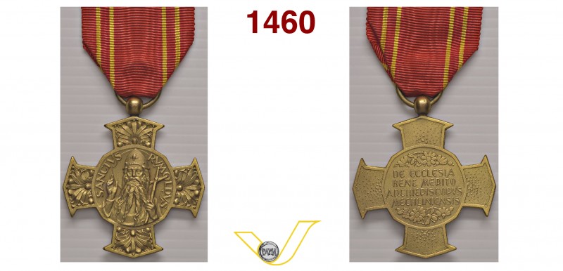 PIO XII 1939/1958 SENZA DATA medaglia dell’Ordine Cavalleresco Benemerenti di Sa...
