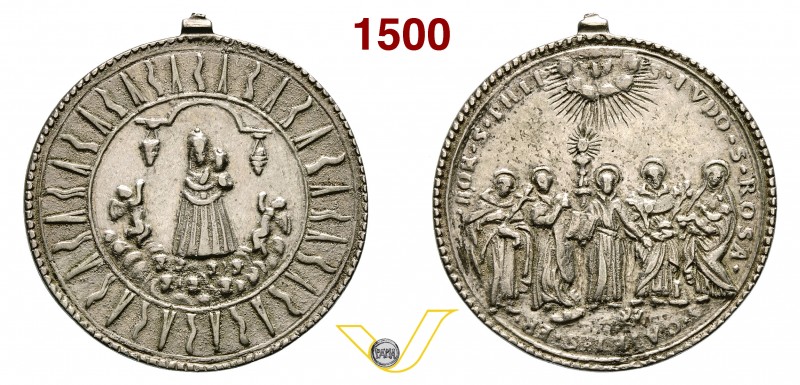 DEVOZIONALE - sd (Sec XVIII), Commemorativa di Canonizzazione D/ Madonna di Lore...