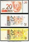 Brazil Banco Central Do Brasil 20 Reais ND (2002-10) Pick 250 Group of Three Progressive Proofs Crisp Uncirculated. 

HID09801242017

© 2020 Heritage ...