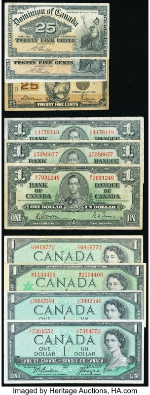 Canada Lot of 21 Examples Fine-Very Fine or Better. 

HID09801242017

© 2020 Her...