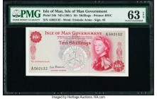 Isle Of Man Isle of Man Government 10 Shillings ND (1961) Pick 24b PMG Choice Uncirculated 63 EPQ. 

HID09801242017

© 2020 Heritage Auctions | All Ri...