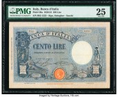 Italy Banca d'Italia 100 Lire 1926-34 Pick 50a PMG Very Fine 25. 

HID09801242017

© 2020 Heritage Auctions | All Rights Reserved